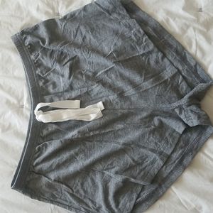Shein Grey Pajama Shorts